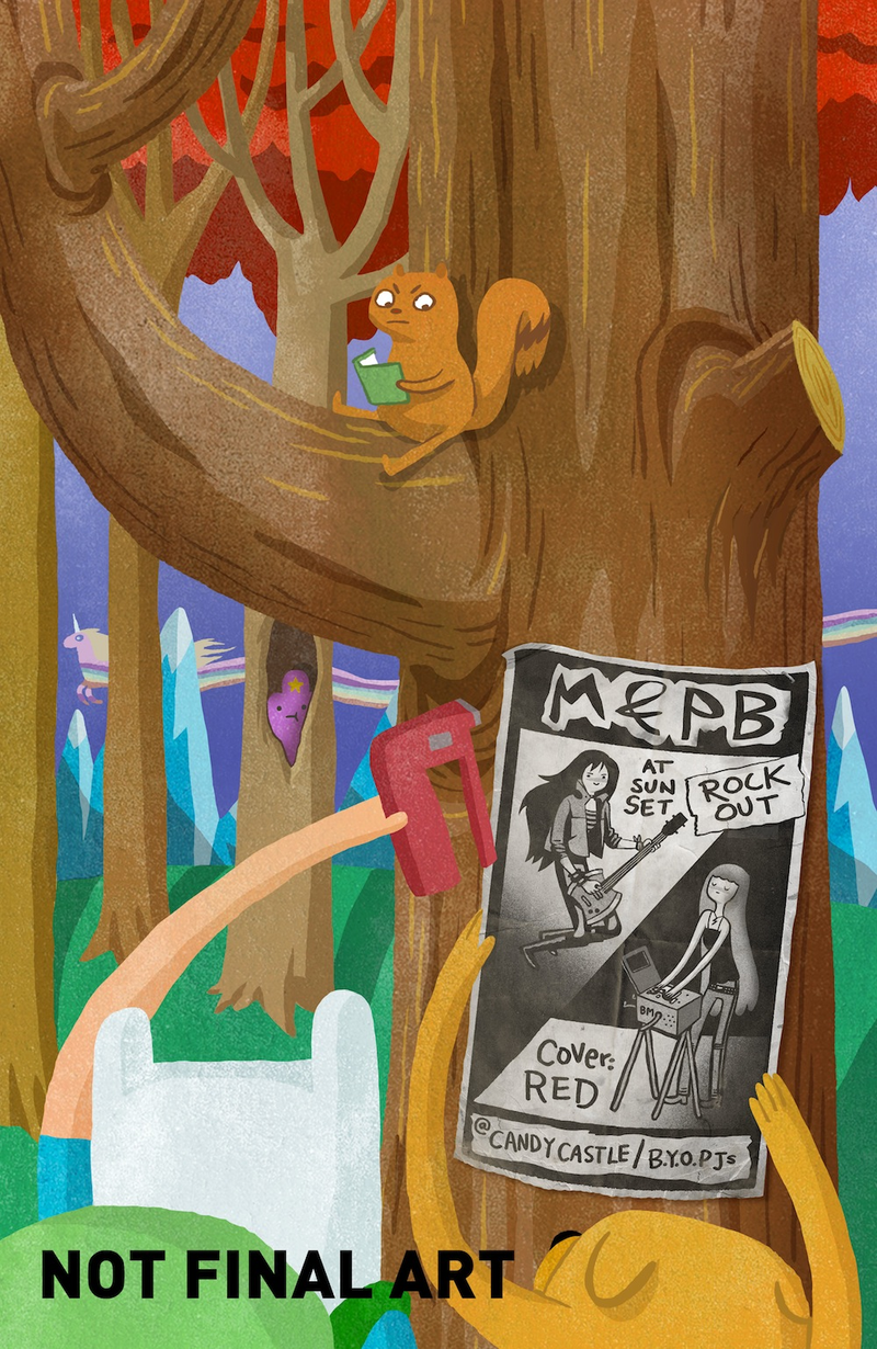 Illustration for article titled Adventure Time's Marceline gets her own comic spin-off